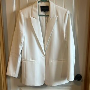 Endless rose from Nordstrom, size, medium, white blazer